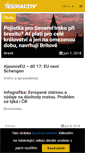 Mobile Screenshot of euractiv.cz